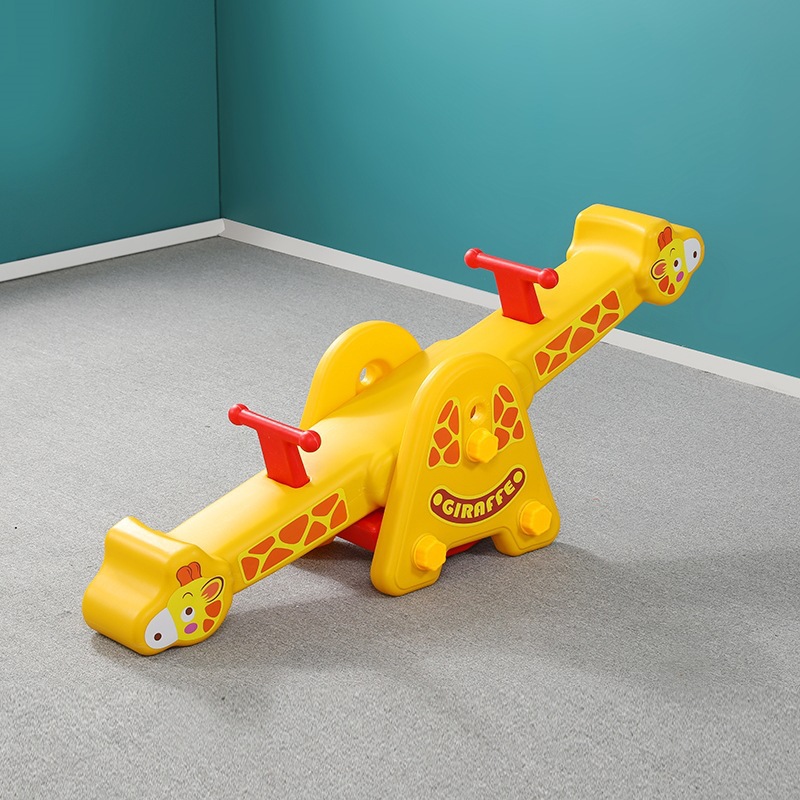 Kindergarten Double Animal Seesaw Children Indoor Home Baby Plastic Trojan Rocking Horse Rocker Rocking Horse Rocking Horse