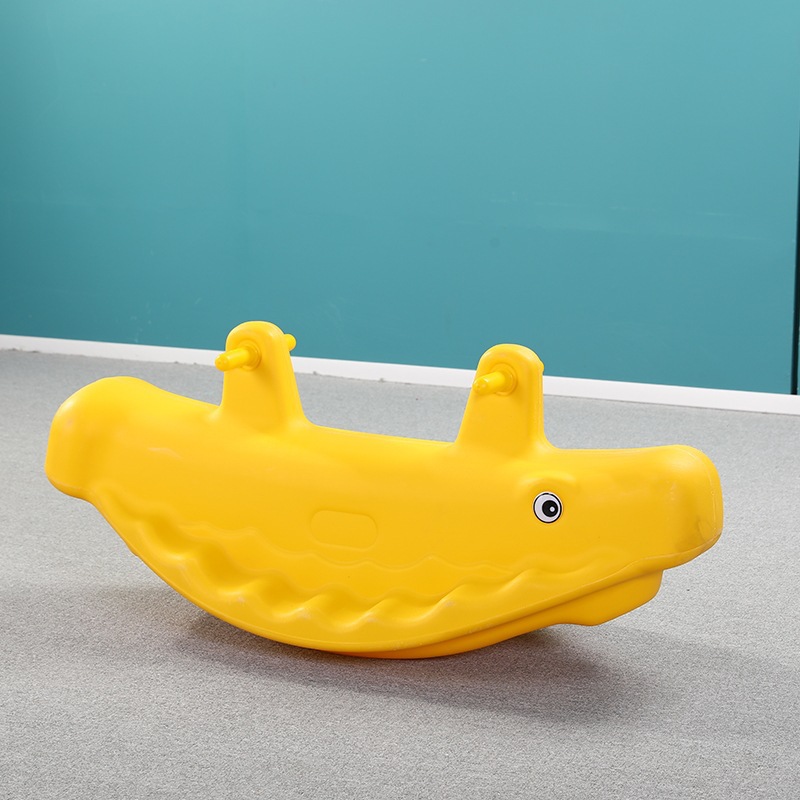 Kindergarten Double Animal Seesaw Children Indoor Home Baby Plastic Trojan Rocking Horse Rocker Rocking Horse Rocking Horse