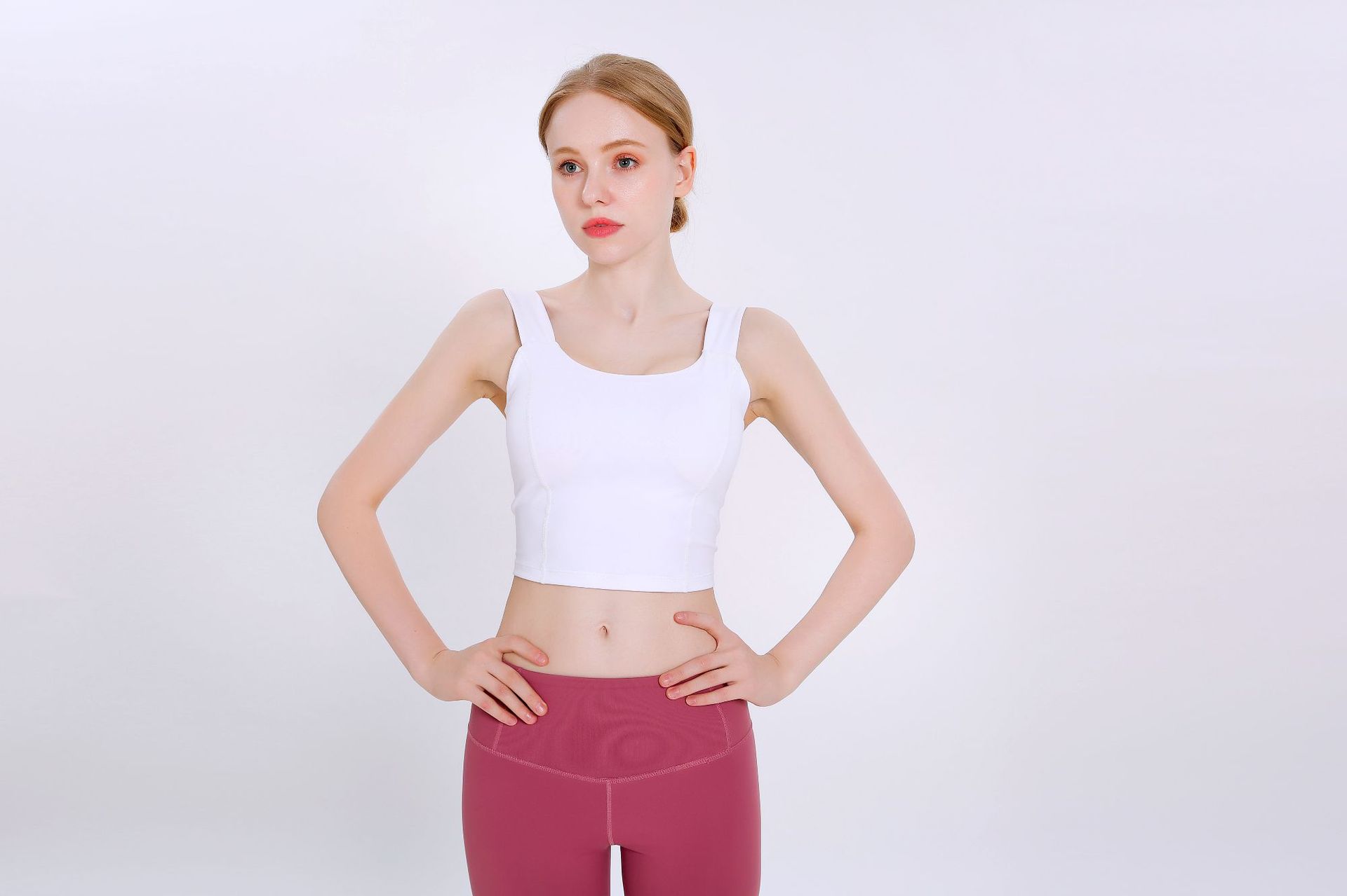 2020 New Korean Style Yoga Exercise Vest Women's Beautiful Back Wrapped Chest Shockproof Quick-Drying Sling Pilates High Elastic Bar 2020 New Korean Style Yoga Exercise Vest Women's Beautiful Back Wrapped Chest Shockproof Quick-Drying Sling Pilates High Elastic Bar