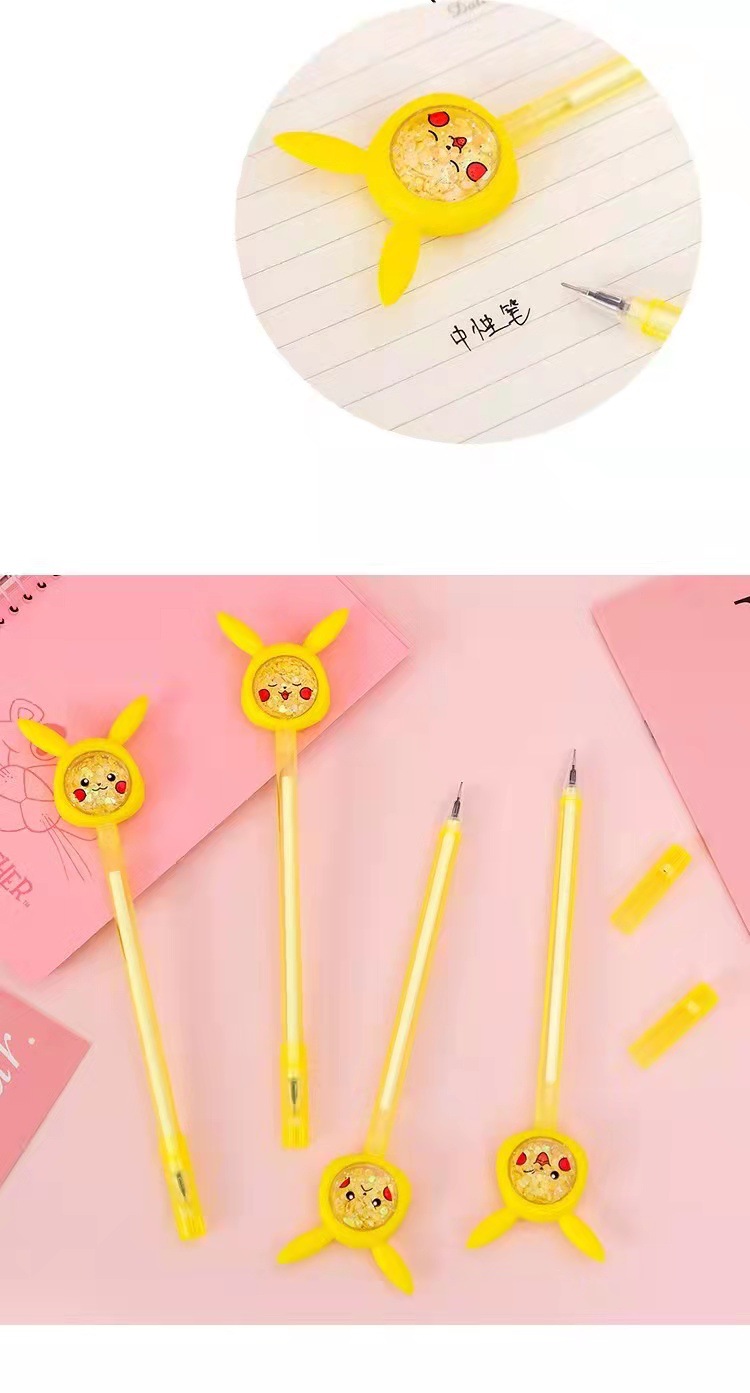 Cartoon Animal Sequins Gel Pen Creative Learning Stationery Office Supplies Signature Pen Cute Student Ball Pen Wholesale Cartoon Animal Sequins Gel Pen Creative Learning Stationery Office Supplies Signature Pen Cute Student Ball Pen Wholesale