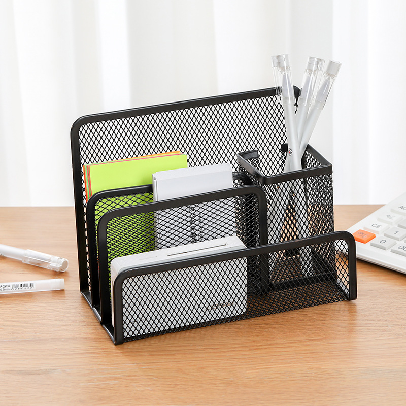 Student Creativity Pen Holder Student Fashion Stationery Large Capacity Multifunctional Pen Holder Office Supplies Storage Box Simple