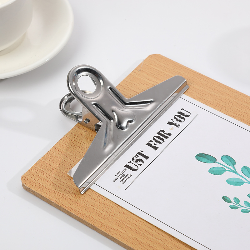 Office Supplies A4 Clip with Wooden Board File Folder Flat Clip Writing Book Base Plate Menu Thickened Hanging Factory Direct Selling Hot Sale Office Supplies A4 Clip with Wooden Board File Folder Flat Clip Writing Book Base Plate Menu Thickened Hanging Factory Direct Selling Hot Sale