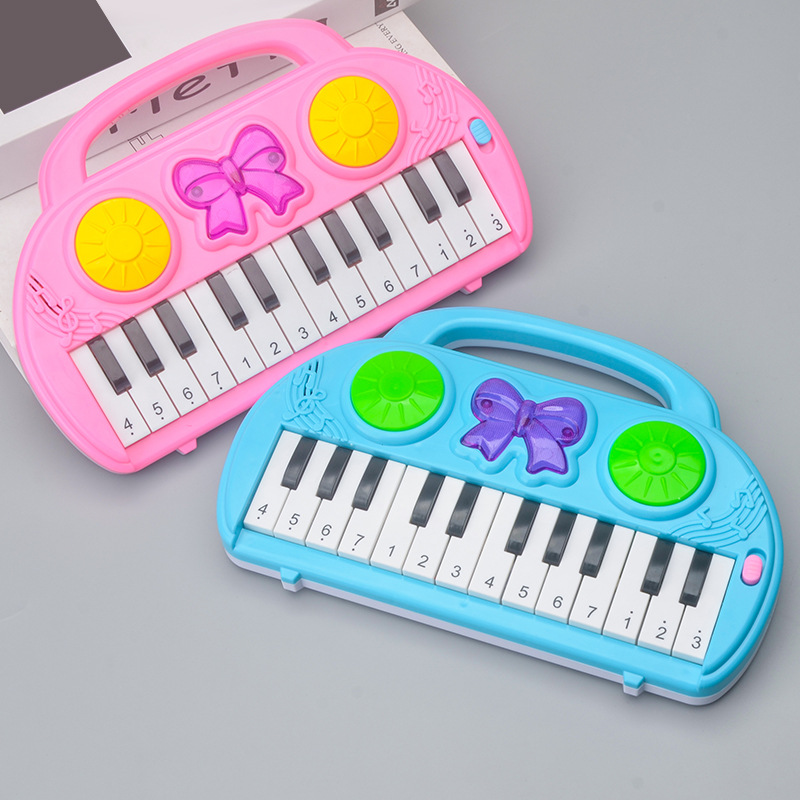 Children&#039;s Electronic Keyboard Girls Piano Beginners Can Play Baby Electric 3-6 Years Old Music Toys Supermarket Gifts