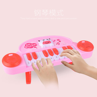 Children's Electronic Keyboard Musical Instrument 61-Key Multi-Function Studio Toy Gift Educational Piano with Power Supply Children's Electronic Keyboard Musical Instrument 61-Key Multi-Function Studio Toy Gift Educational Piano with Power Supply
