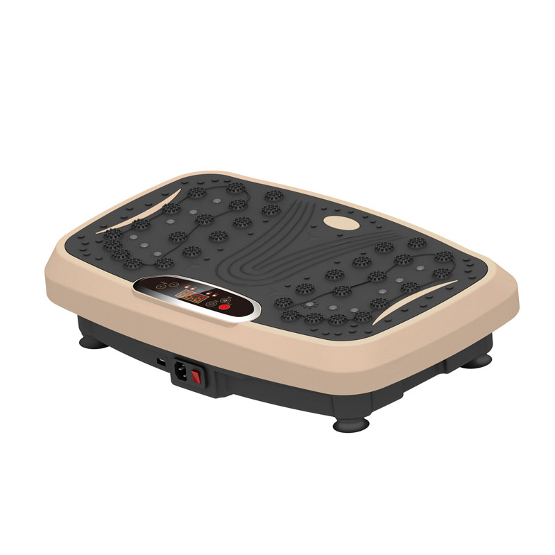 Factory Direct Sales Power Plate Home Sports Bluetooth Music Fitness Equipment Thin Belly Stovepipe Treadmill Factory Shiver Machine