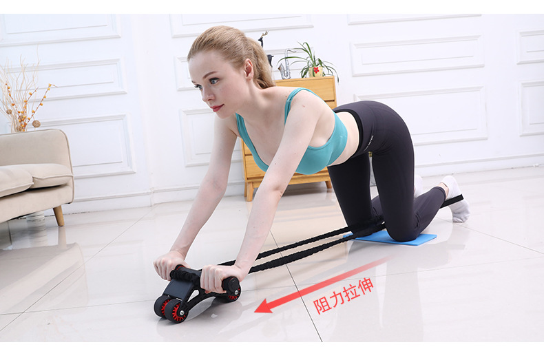 Abdominal Wheel Abdominal Wheel Household AB Rocket Four-Wheel Bearing Roller Mute Belly Control Firm Abs Factory Wholesale Abdominal Wheel Abdominal Wheel Household AB Rocket Four-Wheel Bearing Roller Mute Belly Control Firm Abs Factory Wholesale