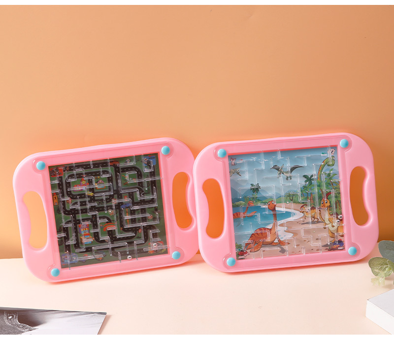 Children's Balance Rolling Ball Board Handheld Gaming Track Maze Tablet Rolling Bead Toy Educational Training Kindergarten Children's Balance Rolling Ball Board Handheld Gaming Track Maze Tablet Rolling Bead Toy Educational Training Kindergarten