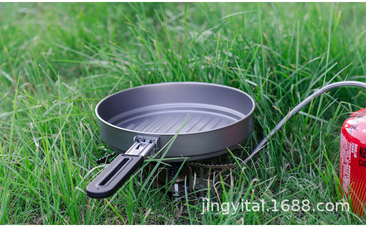 Kangti Pure Titanium Outdoor Pan Foldable and Portable Camping Fry Pan Frying Pan Single Pot Pot Set 2-2.8L Multi-Person Wild Titanium Cookware Kangti Pure Titanium Outdoor Pan Foldable and Portable Camping Fry Pan Frying Pan Single Pot Pot Set 2-2.8L Multi-Person Wild Titanium Cookware