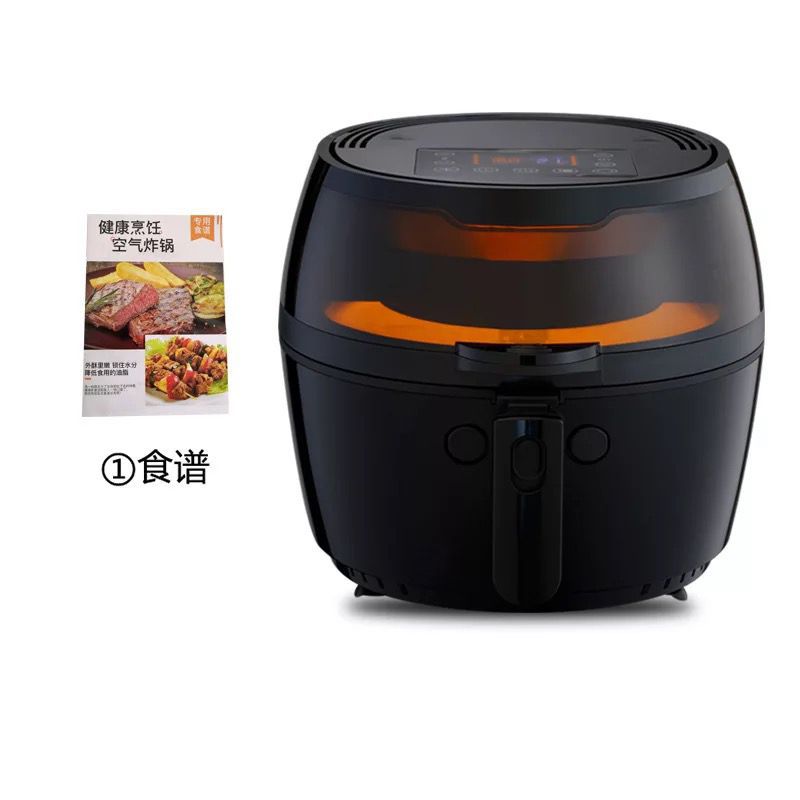 Household Air Fryer Large Capacity Intelligent Fume-Free Bread Maker Multi-Function Automatic Fry Twisted Dough-Strips Machine Deep Frying Pan