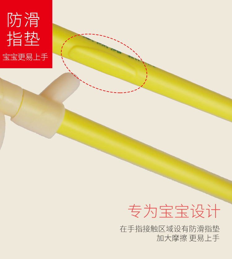 Factory Pororo Children's Learning Chopsticks Tableware Set Infant Chopsticks Training Chopsticks Baby Household Spork Chopsticks