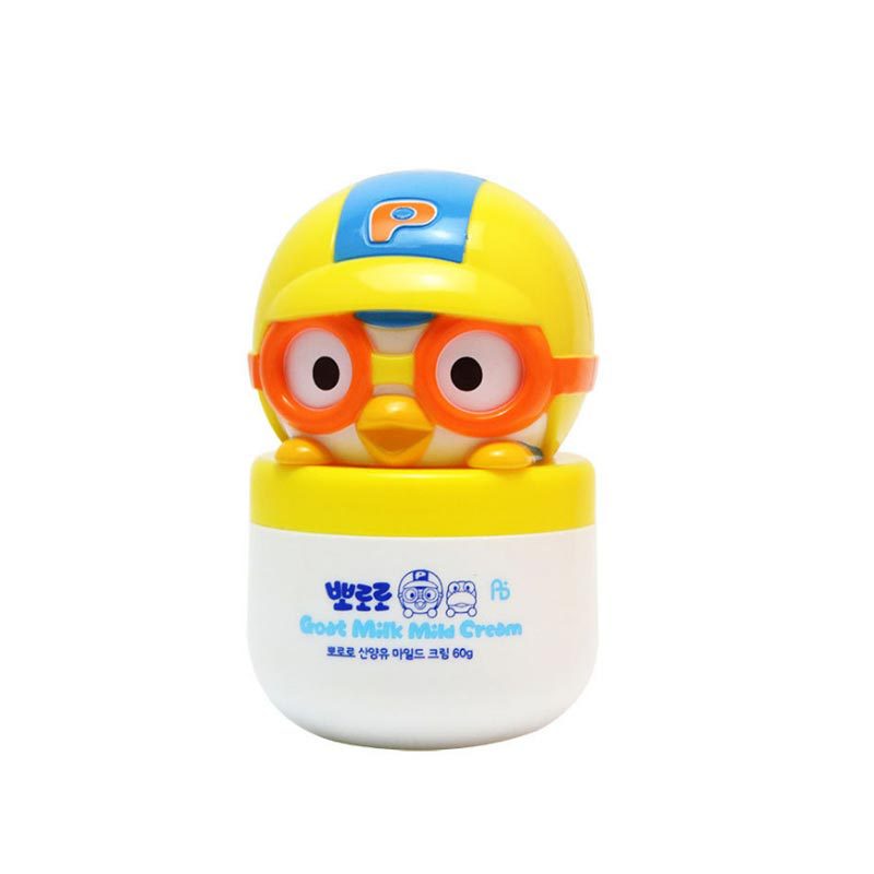 South Korea Imported Pororo Pororo Goat&#039;s Milk Children&#039;s Cream Baby Moisturizing and Nourishing Body Lotion 60G