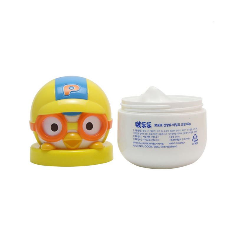South Korea Imported Pororo Pororo Goat&#039;s Milk Children&#039;s Cream Baby Moisturizing and Nourishing Body Lotion 60G