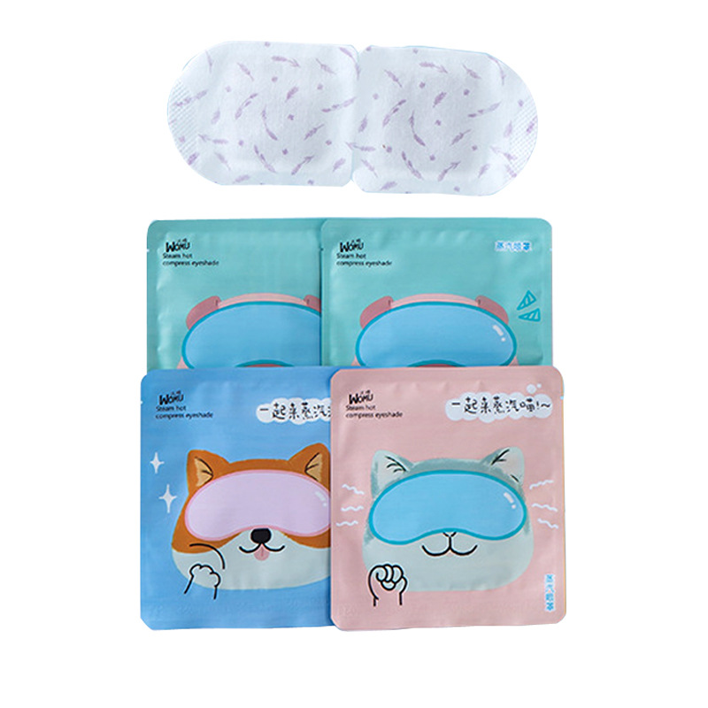 Steam Eyeshade Sleep Hot Compress Shading Disposable Eye Mask Soothing Fatigue Dark Circles Sleeping Eye Mask for Men and Women