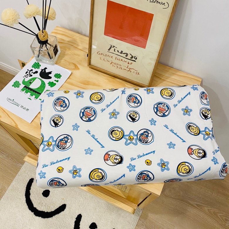 Thailand Natural Latex Pillow Toddler Student Children's Latex Pillow Latex Pillow Head Cotton Children Cartoon Latex Pillow Group Purchase Delivery