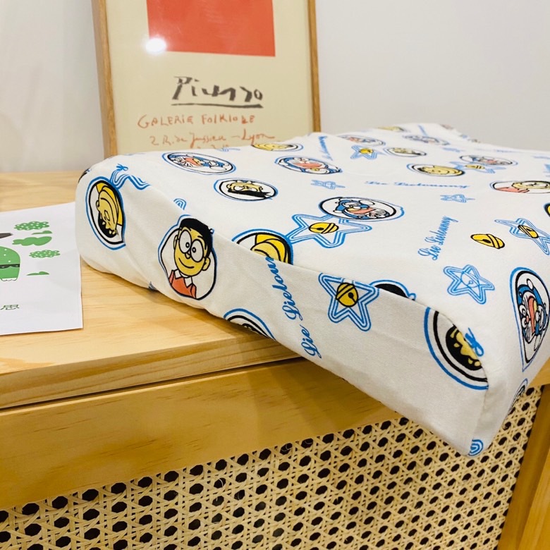 Thailand Natural Latex Pillow Toddler Student Children's Latex Pillow Latex Pillow Head Cotton Children Cartoon Latex Pillow Group Purchase Delivery