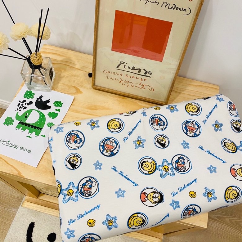 Thailand Natural Latex Pillow Toddler Student Children's Latex Pillow Latex Pillow Head Cotton Children Cartoon Latex Pillow Group Purchase Delivery