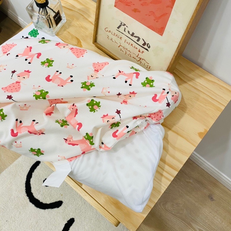 Thailand Natural Latex Pillow Toddler Student Children's Latex Pillow Latex Pillow Head Cotton Children Cartoon Latex Pillow Group Purchase Delivery