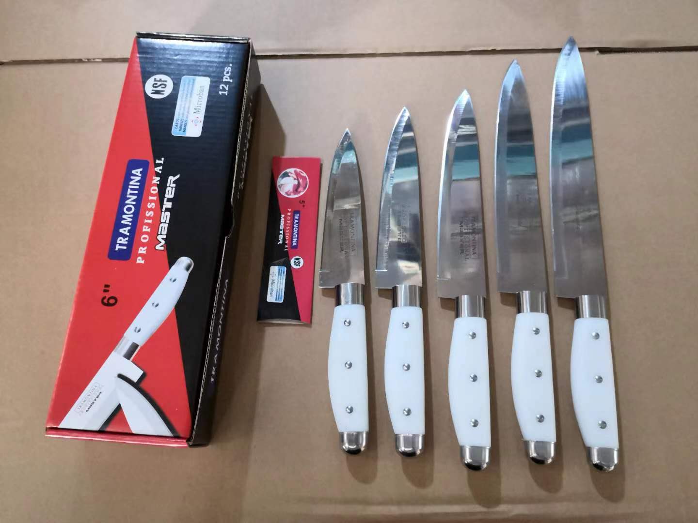 Factory Direct Sales of Various Color Handles Fruit Knife Chef Knives, Cleaver Kitchen Knives Africa Hot Models Kitchen Knife