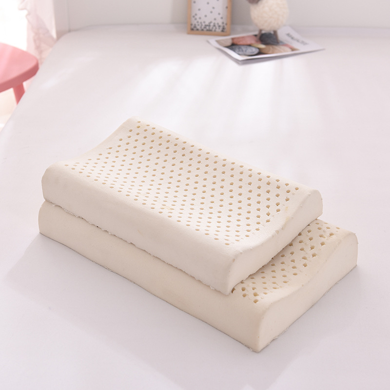 Thailand children latex pillow pillow kindergarten gifts cartoon pillow cases in wechat business latex pillow core manufacturers on behalf of the hair