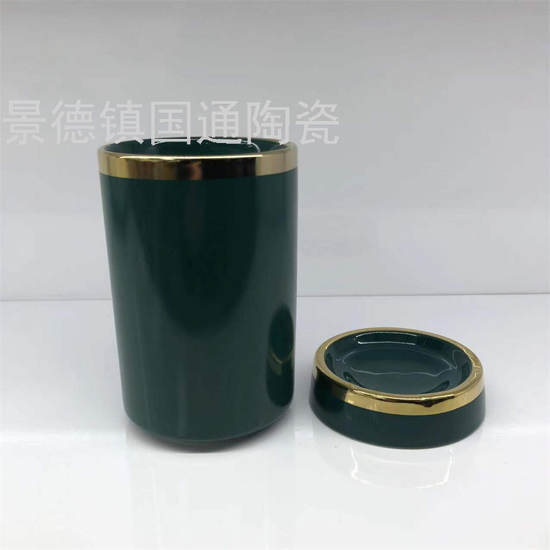 Jingdezhen Knife And Fork Chopsticks Holder Pairs Chopstick Canister Single Chopstick Canister Gift Points Exchange South Africa Middle East Kitchen Supplies