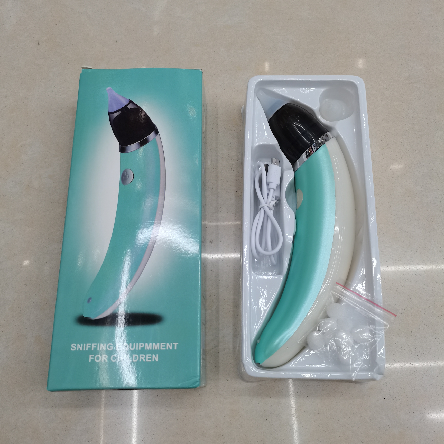 Baby Aspirator Children&#039;s Nasal Aspirator Anti-Countercurrent Electric Nasal Aspirator Baby Nasal Suction Cleaning Nose