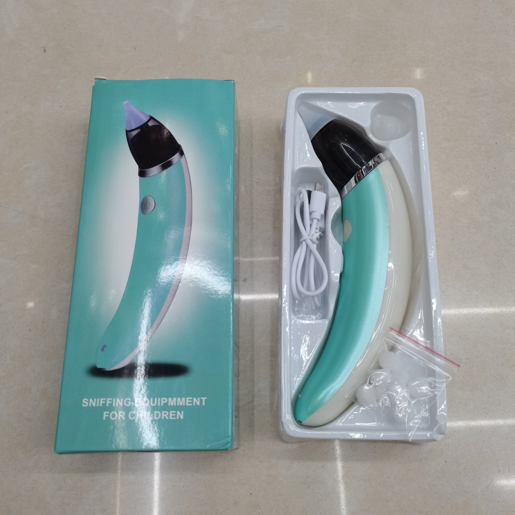 Baby Aspirator Children's Nasal Aspirator Anti-Countercurrent Electric Nasal Aspirator Baby Nasal Suction Cleaning Nose