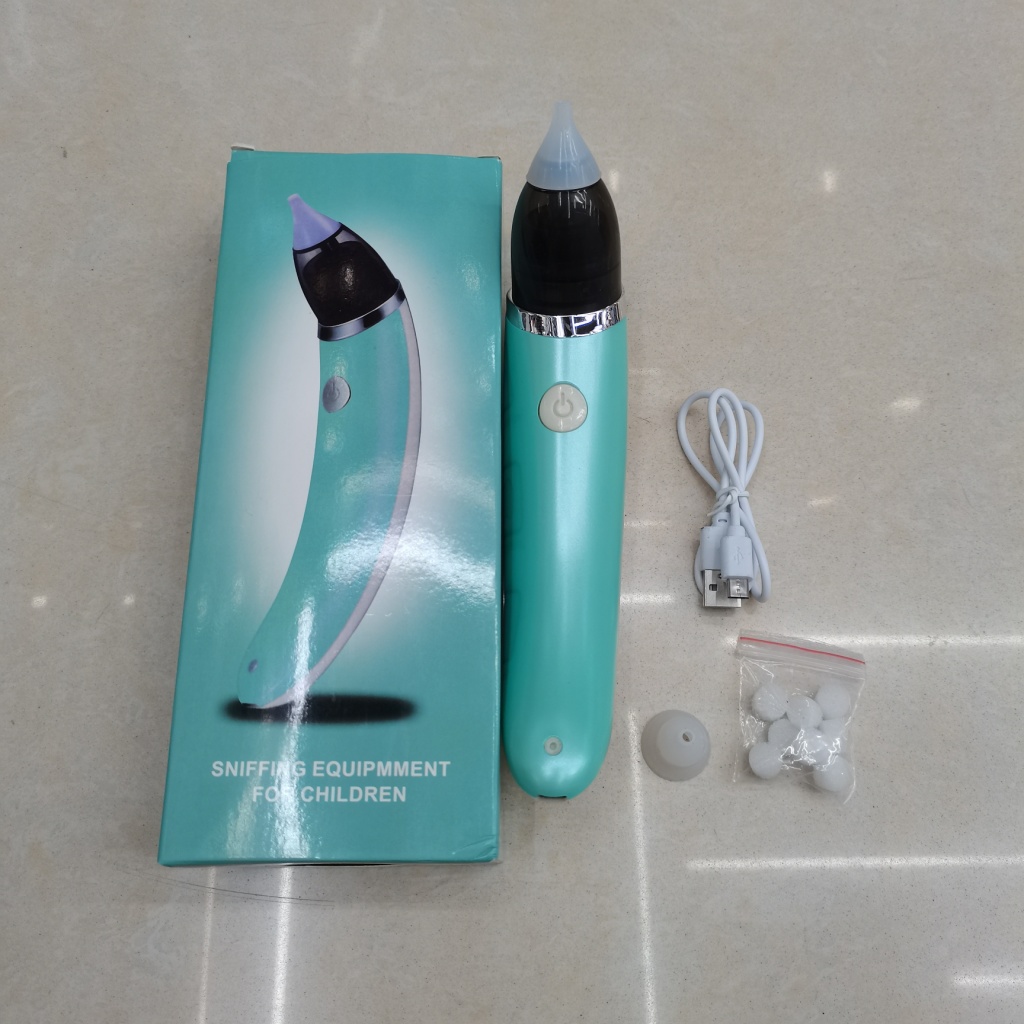 Baby Aspirator Children's Nasal Aspirator Anti-Countercurrent Electric Nasal Aspirator Baby Nasal Suction Cleaning Nose