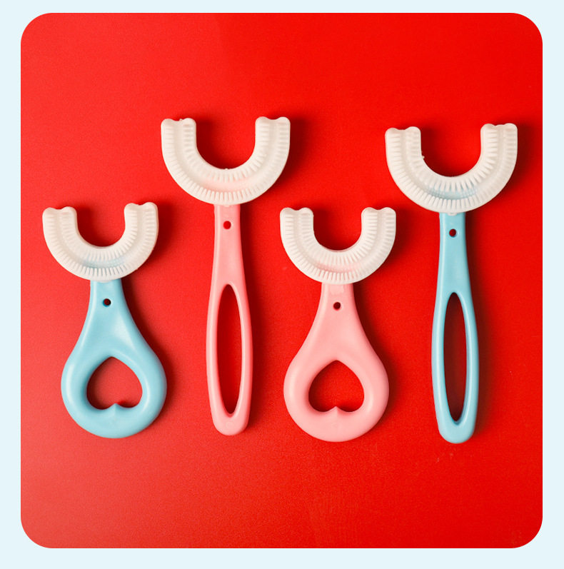 Best-Seller on Douyin Children's U-Shaped Toothbrush Toothbrush Set Portable Tooth Cleaning Internet Celebrity Toothbrush Silicone Baby Toothbrush Wholesale Best-Seller on Douyin Children's U-Shaped Toothbrush Toothbrush Set Portable Tooth Cleaning Internet Celebrity Toothbrush Silicone Baby Toothbrush Wholesale