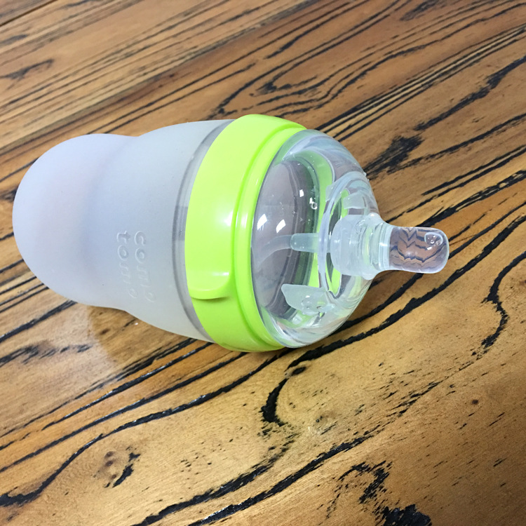 Suitable for Kemoduo Feeding Bottle Straw Nipple Absorbent Nipple Water Changing Cup Baby Bottle Accessories Duckbill Rice Paste Spoon