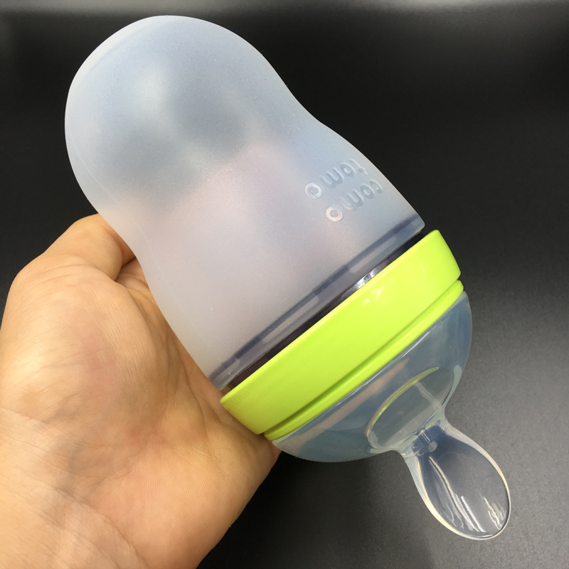 Suitable for Kemoduo Feeding Bottle Straw Nipple Absorbent Nipple Water Changing Cup Baby Bottle Accessories Duckbill Rice Paste Spoon
