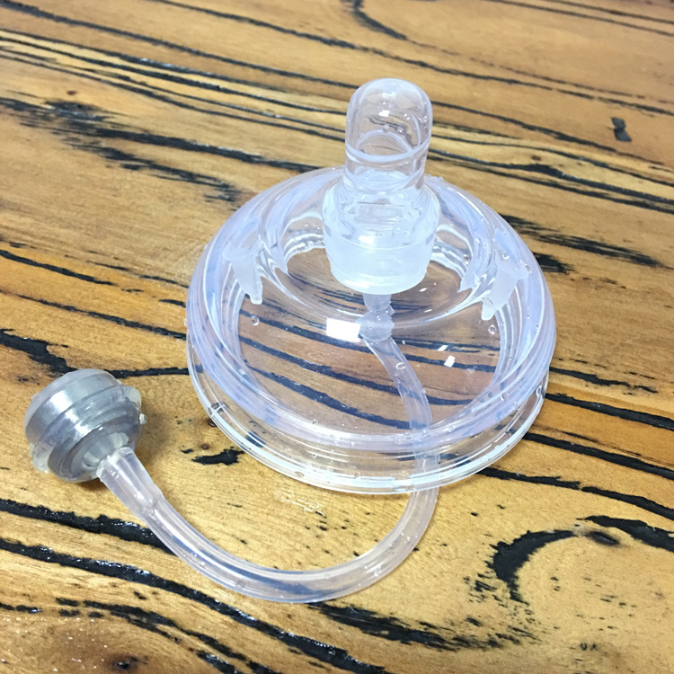 Suitable for Kemoduo Feeding Bottle Straw Nipple Absorbent Nipple Water Changing Cup Baby Bottle Accessories Duckbill Rice Paste Spoon