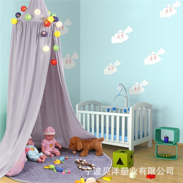 Nordic Ins Hot Sale Dome Children's Bed Baby Bed Curtain Mosquito Net Bed Curtain Tent Baby Mosquito Net Children's Tent