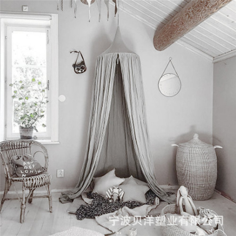 Nordic Ins Hot Sale Dome Children's Bed Baby Bed Curtain Mosquito Net Bed Curtain Tent Baby Mosquito Net Children's Tent