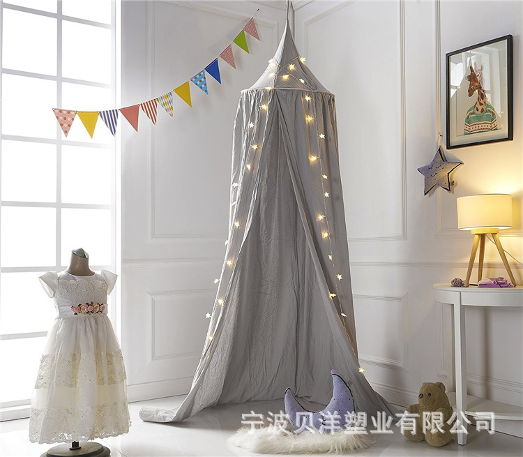 Nordic Ins Hot Sale Dome Children's Bed Baby Bed Curtain Mosquito Net Bed Curtain Tent Baby Mosquito Net Children's Tent