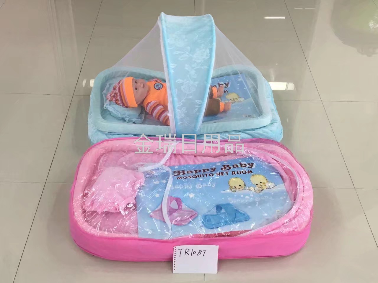 Cross-Border New High-Grade Gold Velvet Babies&#039; Mosquito Net Breathable Baby Mosquito Net Summer Baby Mosquito Net Folding Mosquito Net
