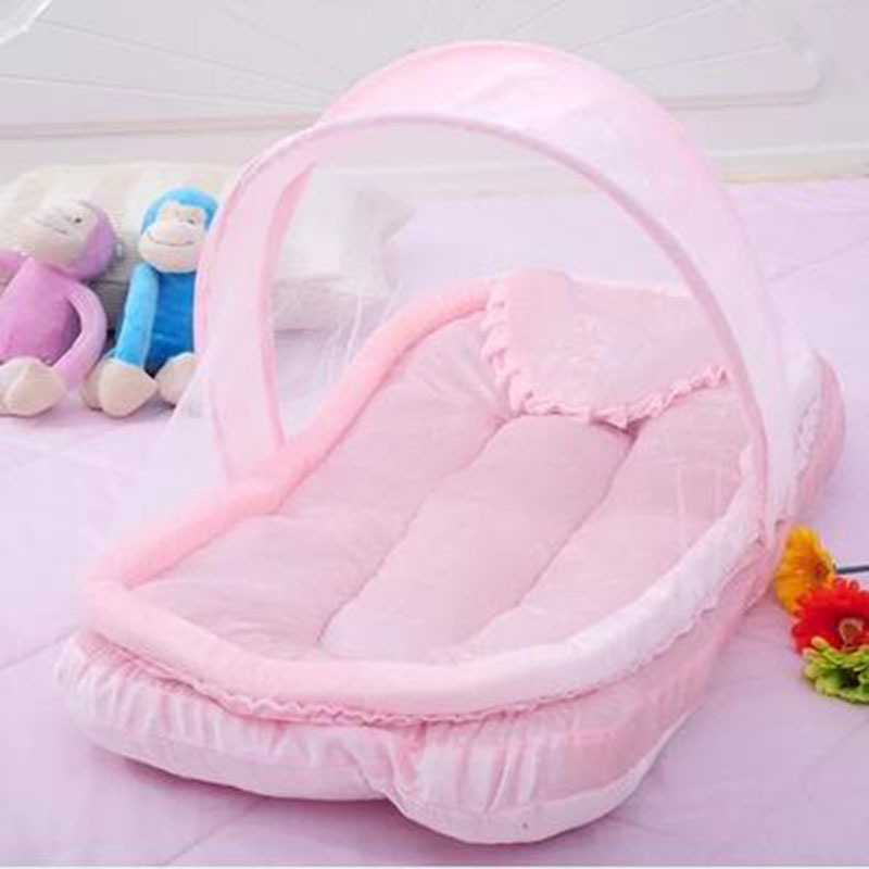 Cross-Border New High-Grade Gold Velvet Babies' Mosquito Net Breathable Baby Mosquito Net Summer Baby Mosquito Net Folding Mosquito Net