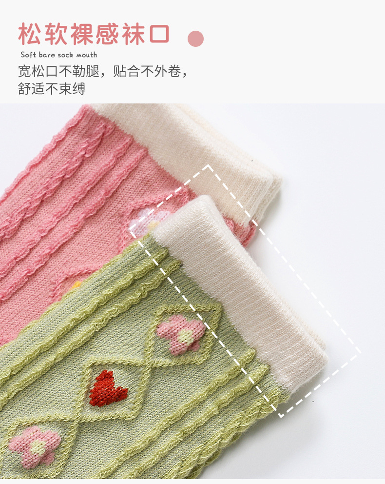 21 Autumn and Winter Double Needle Korean Style Dark Stripes Vertical Stripes Knee Socks Infant Kid Baby Long Socks Small Flower Tube Socks 21 Autumn and Winter Double Needle Korean Style Dark Stripes Vertical Stripes Knee Socks Infant Kid Baby Long Socks Small Flower Tube Socks