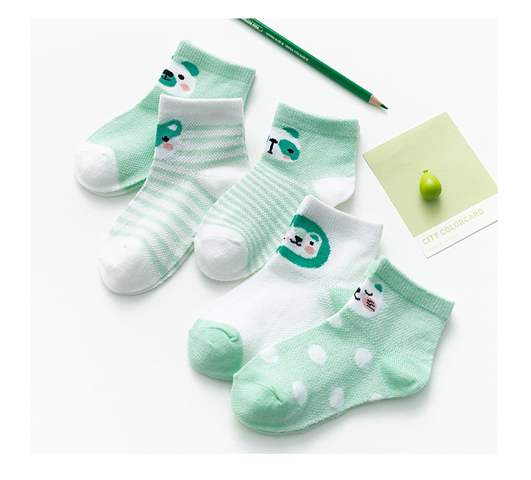 Socks Whole Zhuo Shang Cotton Children's Socks Spring and Summer Men and Women Infant Baby Cartoon Animal Mesh Socks Socks Whole Zhuo Shang Cotton Children's Socks Spring and Summer Men and Women Infant Baby Cartoon Animal Mesh Socks