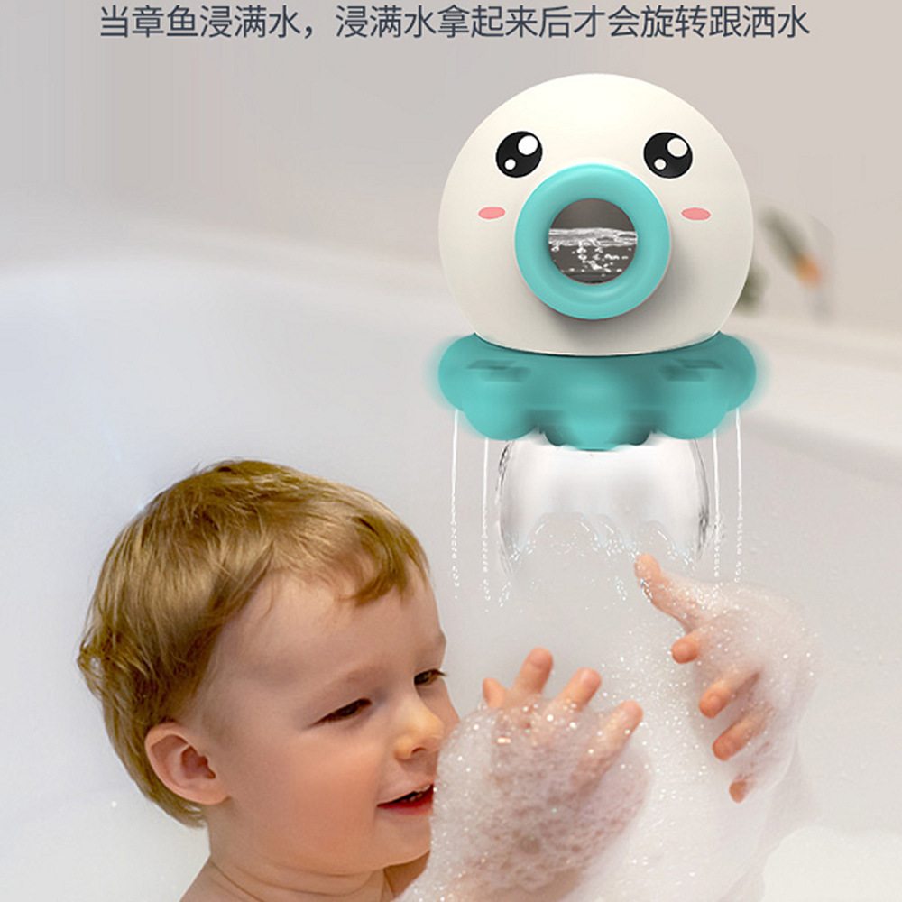 Infant New Children&#039;s Bath Toys Bathroom Water Playing Water Spray Bath Wind-up Toy Creative Gift Cross-Border Hot Selling