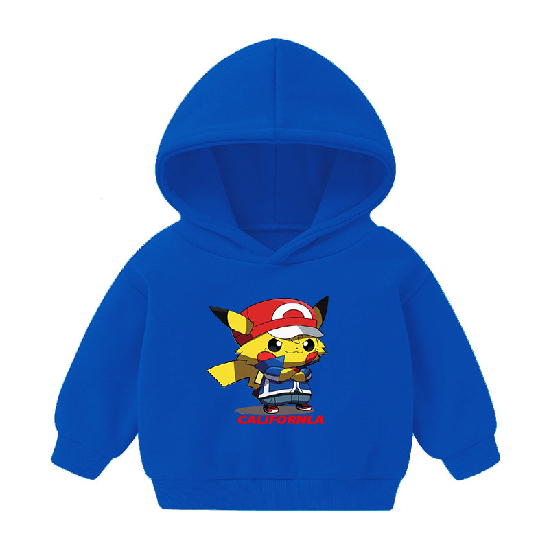 Foreign Trade Children's Wear Girls' Boys' Cute Long Sleeve Hoodies Children Fashionable Fleece-Lined Hooded Autumn Baby Clothes Foreign Trade Children's Wear Girls' Boys' Cute Long Sleeve Hoodies Children Fashionable Fleece-Lined Hooded Autumn Baby Clothes