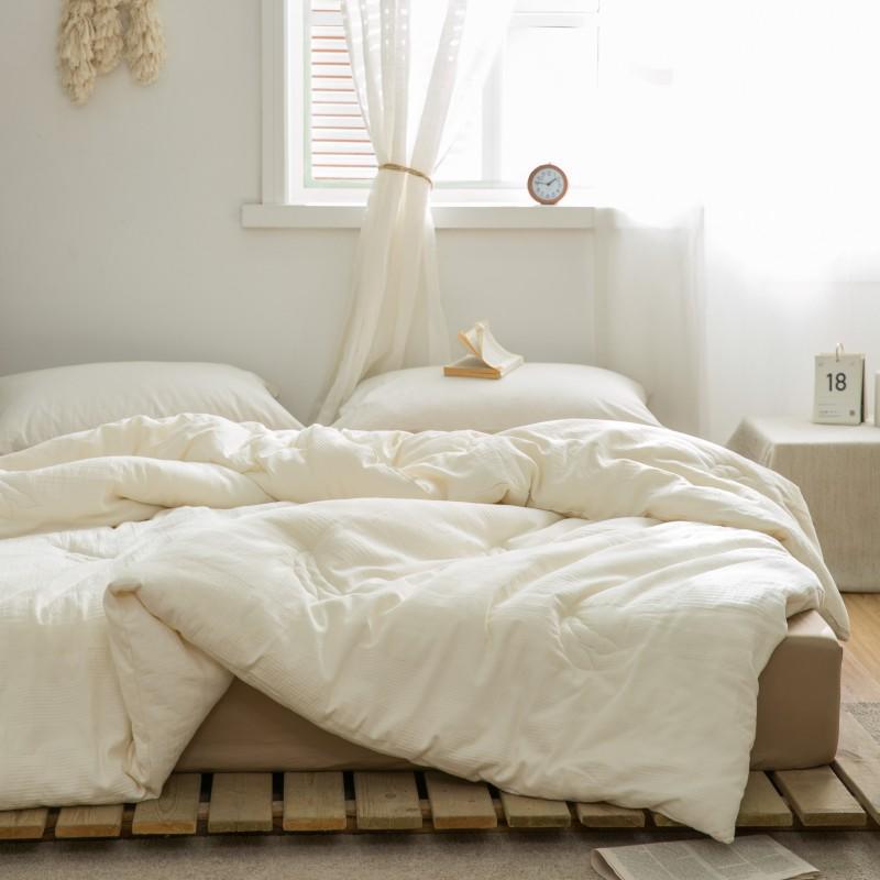 Baby Class A Cotton Soybean Fiber Quilt Four Seasons Air-Conditioning Quilt Thin Double Winter Quilt Quilt for Spring and Autumn Summer Blanket