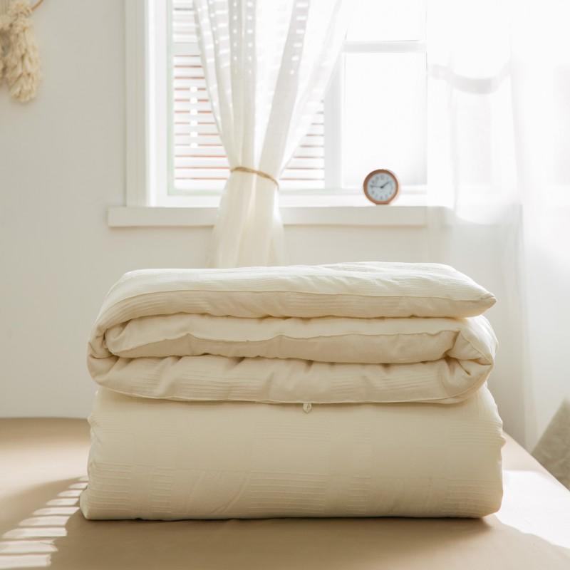 Baby Class A Cotton Soybean Fiber Quilt Four Seasons Air-Conditioning Quilt Thin Double Winter Quilt Quilt for Spring and Autumn Summer Blanket