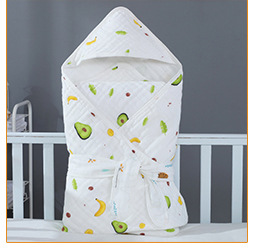 Pure Cotton Gauze Bath Towel Printed High Density Six-Layer Cartoon Wide Edge Children's Quilts Baby Baby's Blanket Cover Blanket Children Towel Quilt