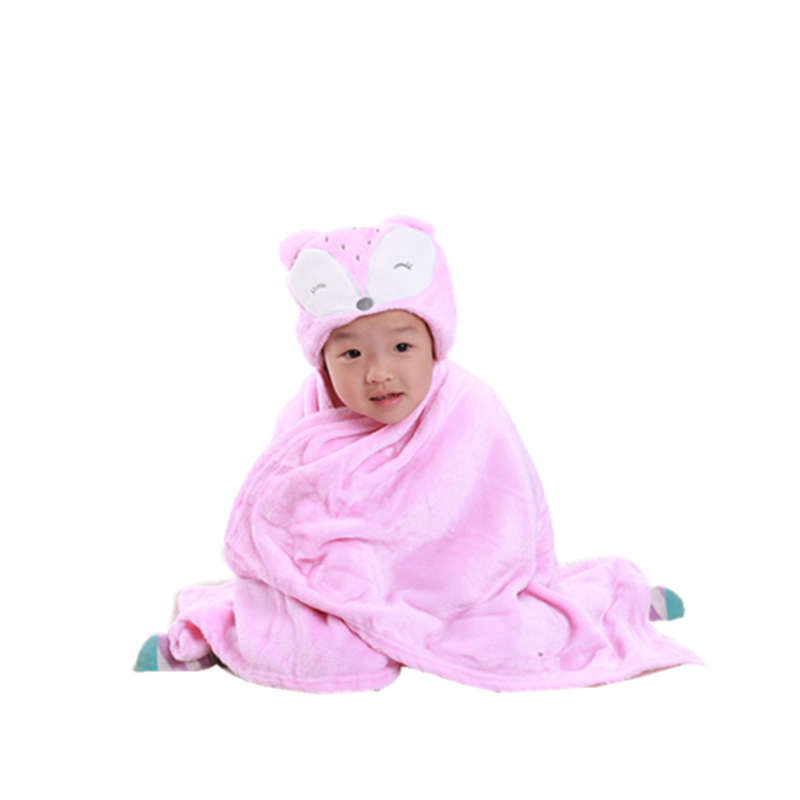 Children&#039;s Cloak Cloak Baby Autumn and Winter Baby&#039;s Blanket Hug Blanket Baby Gro-Bag Quilt Infant Spring and Summer Air Conditioning Blanket Cover Blanket