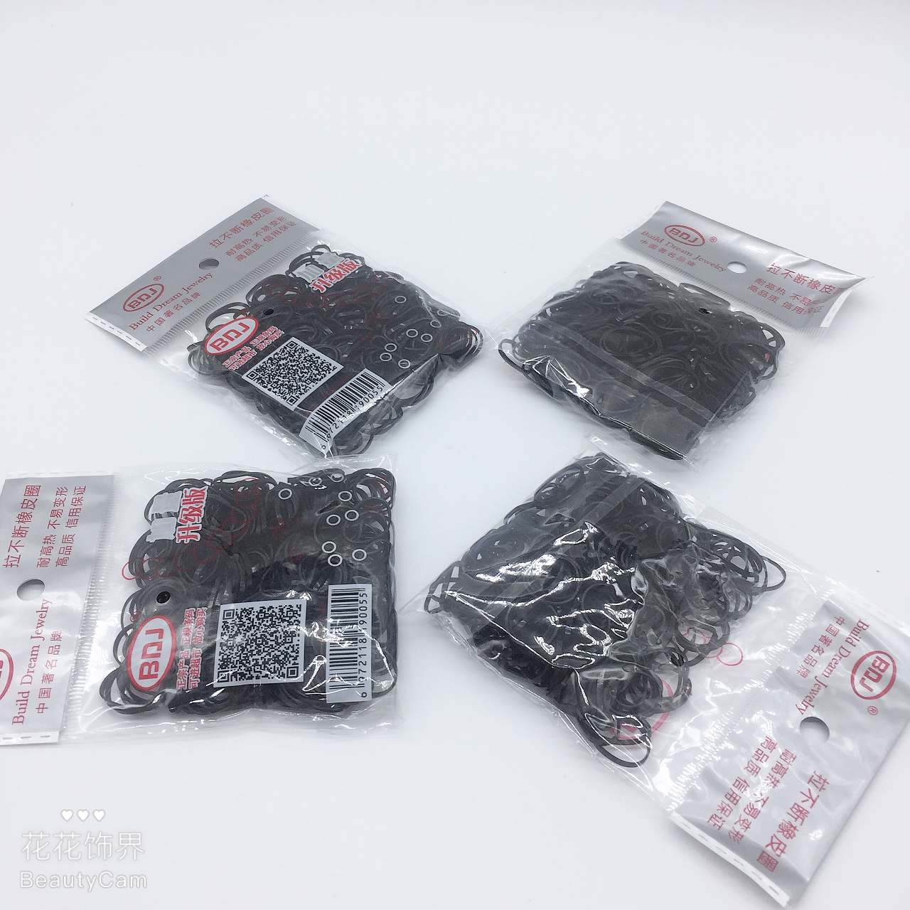 Imported environmentally friendly small rubber band Baby rubber band Adult and child rubber band cow rubber band dovetail ring dovetail cord