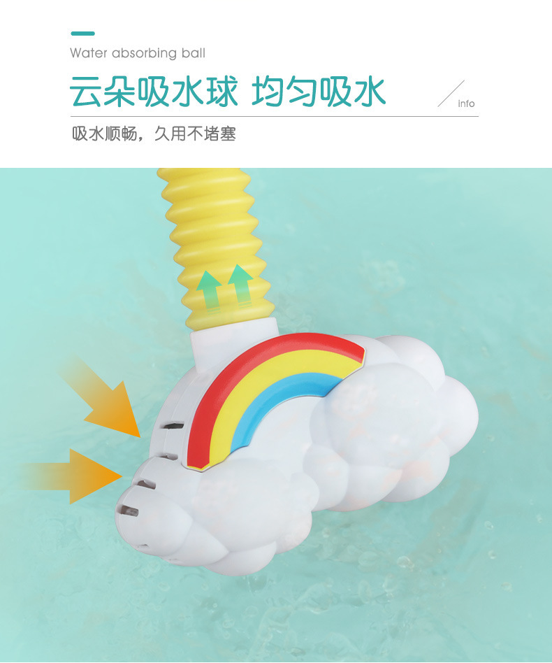 Elephant cloud electric shower spray baby elephant shampoo shower spray children swimming water baby bath bath toy bubble Elephant cloud electric shower spray baby elephant shampoo shower spray children swimming water baby bath bath toy bubble