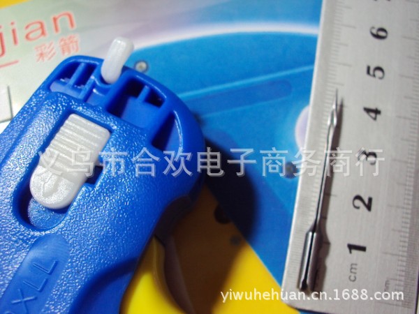 Color arrow long thickness 5.2cm garment tag gun/imported steel needle socks cotton shoes plastic needle gun factory sales cover shipping