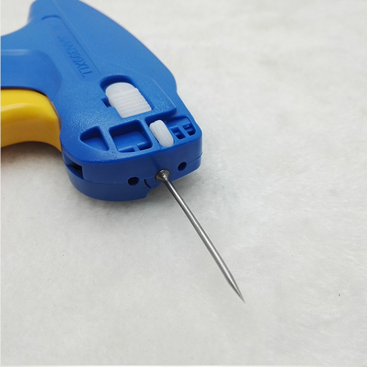 Color arrow long thickness 5.2cm garment tag gun/imported steel needle socks cotton shoes plastic needle gun factory sales cover shipping