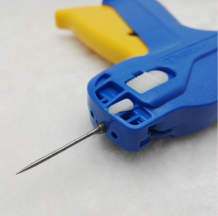 Color arrow long thickness 5.2cm garment tag gun/imported steel needle socks cotton shoes plastic needle gun factory sales cover shipping