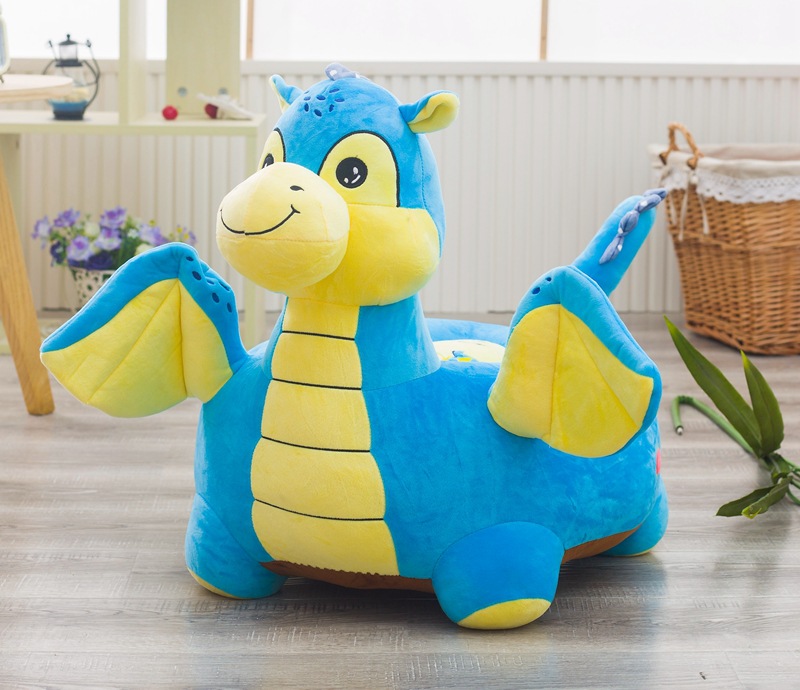 Creative Cartoon Sofa Lazy Children's Small Sofa Baby Elephant Boys and Girls Stool Removable and Washable Logo Customization